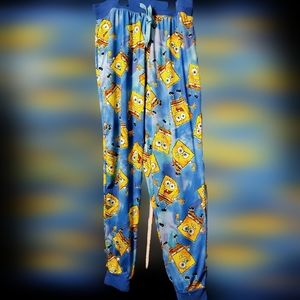 Nickelodeon SpongeBob pajama pants, Youth Medium unisex